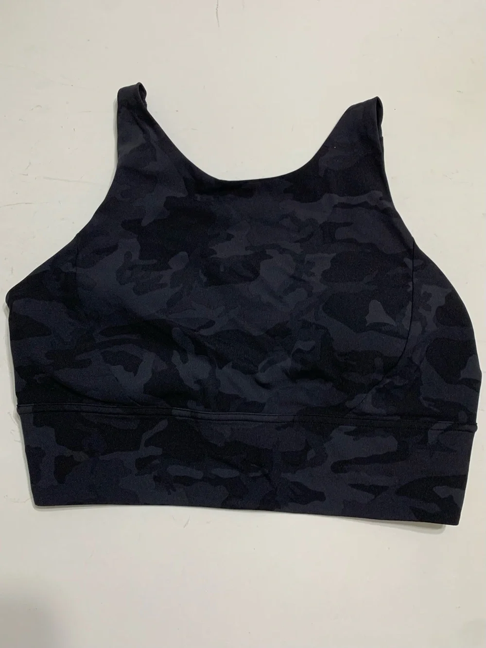 lululemon athletica Black Camo High-Neck Sports Bra